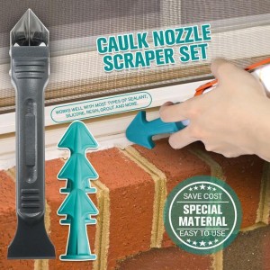 Caulk Nozzle Scraper Set