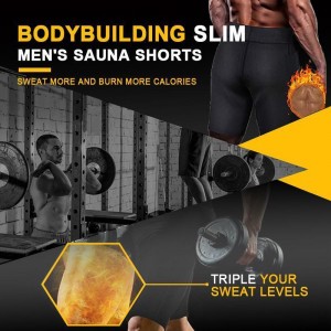 Bodybuilding Slim Men's Sauna Shorts